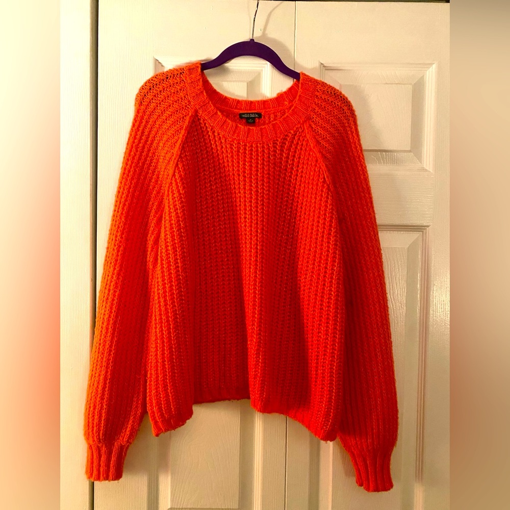 🩷Wild Fable Women’s Pink Knit Sweater Size XL🩷